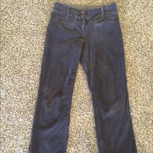 Dk brown soft corduroy pants by Willi Smith-sz 4.